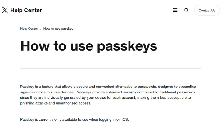 得荣苹果维修店铺分享iOS用户如何通过通行密钥(Passkey)登录 