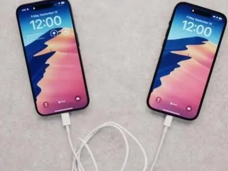 得荣苹果15维修店分享iPhone15可以给安卓充电吗 